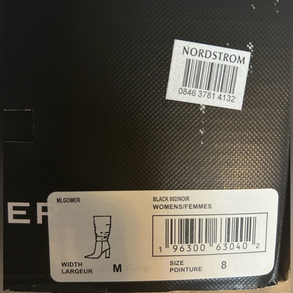 Mark Fisher Gomer Slouch Boots Black Suede size 8 - Picture 6 of 8